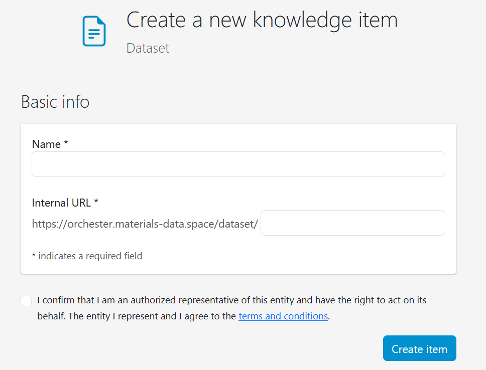 Create k-item name